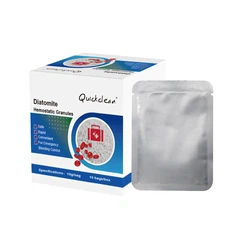 Diatomitové hemostatické granule